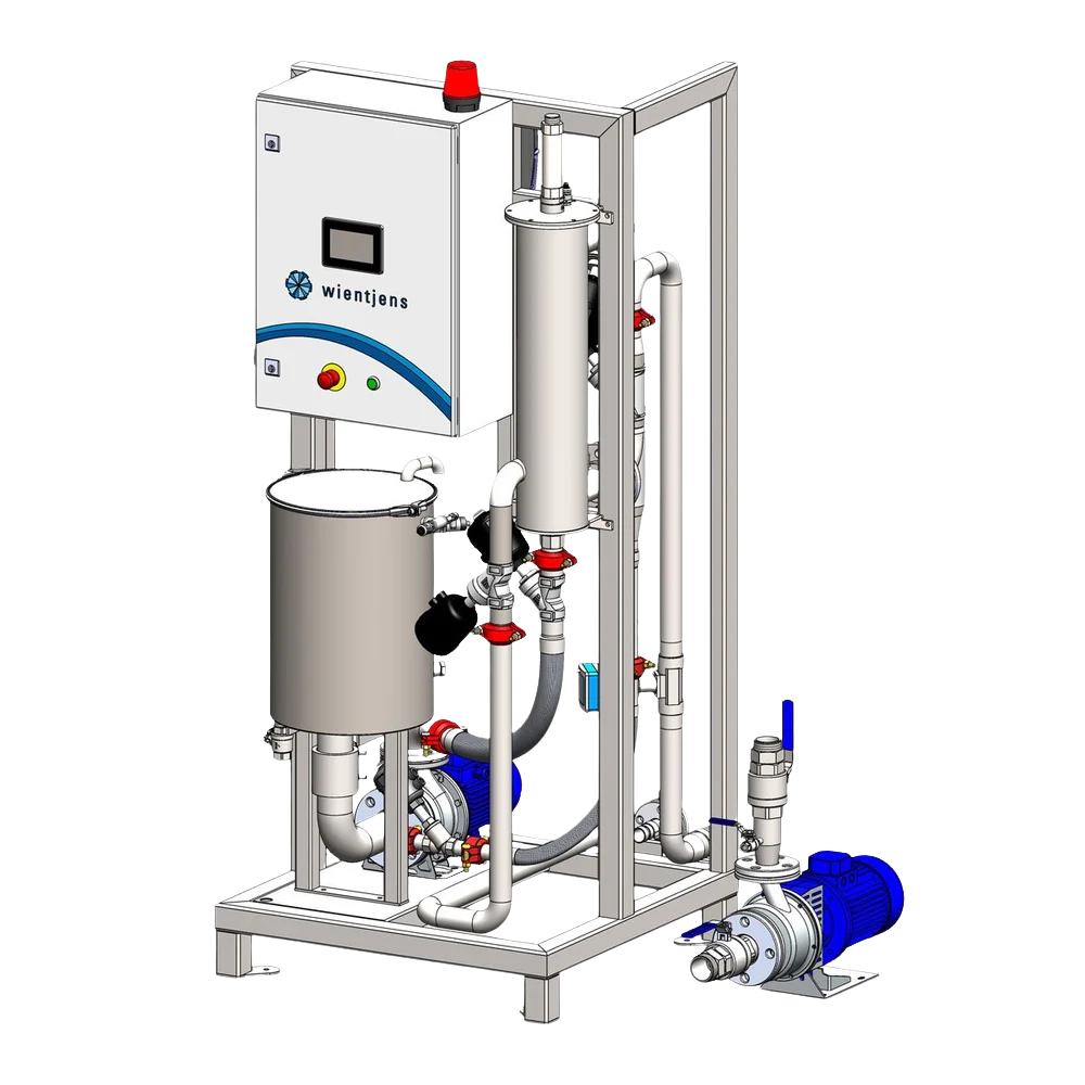 Wientjens AquaBatch 3 water recovery system - Maximum capacity for the largest commercial laundry operations.