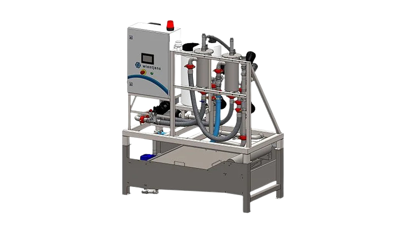 Wientjens AquaMiser water recovery system - Versatile mid-range solution balancing capacity and space efficiency.